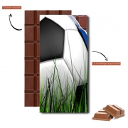 Tablette de chocolat personnalisé Football
