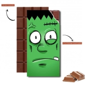 Tablette de chocolat personnalisé Frankenstein Face