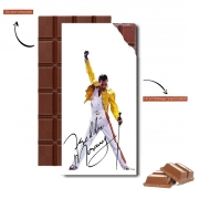 Tablette de chocolat personnalisé Freddie Mercury Signature