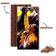 Tablette de chocolat personnalisé Freddie Mercury