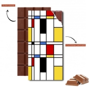 Tablette de chocolat personnalisé Geometric abstract