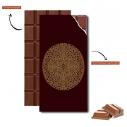 Tablette de chocolat personnalisé Geometric Bohemian Mandala