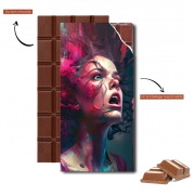 Tablette de chocolat personnalisé Girl Xplode