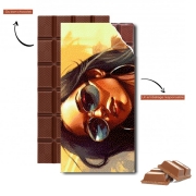 Tablette de chocolat personnalisé Glasses Summer V2
