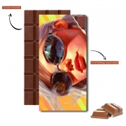 Tablette de chocolat personnalisé Glasses Summer V4