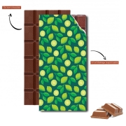 Tablette de chocolat personnalisé Citron Vert Lemon Summer