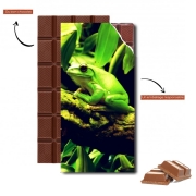 Tablette de chocolat personnalisé Green Frog