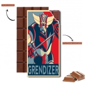Tablette de chocolat personnalisé Grendizer propaganda
