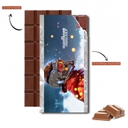 Tablette de chocolat personnalisé Gardiens de la galaxie: Star-Lord