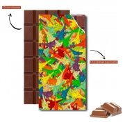 Tablette de chocolat personnalisé Gummy Eiffel