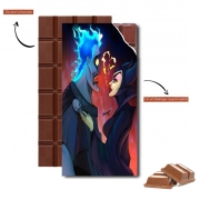 Tablette de chocolat personnalisé Hades x Maleficent
