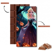 Tablette de chocolat personnalisé Halloween Princess V1