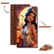 Tablette de chocolat personnalisé Halloween Princess V2