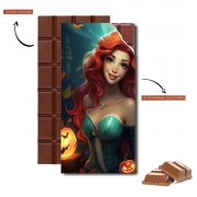 Tablette de chocolat personnalisé Halloween Princess V7