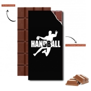 Tablette de chocolat personnalisé Handball Live