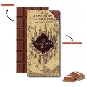 Tablette de chocolat personnalisé Carte Marauder Navigation
