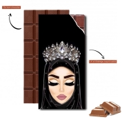 Tablette de chocolat personnalisé Hijab