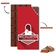 Tablette de chocolat personnalisé Home Alone Security