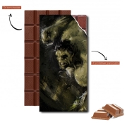 Tablette de chocolat personnalisé Hulk