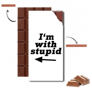 Tablette de chocolat personnalisé I am with Stupid South Park