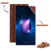 Tablette de chocolat personnalisé Infinity Gem Power