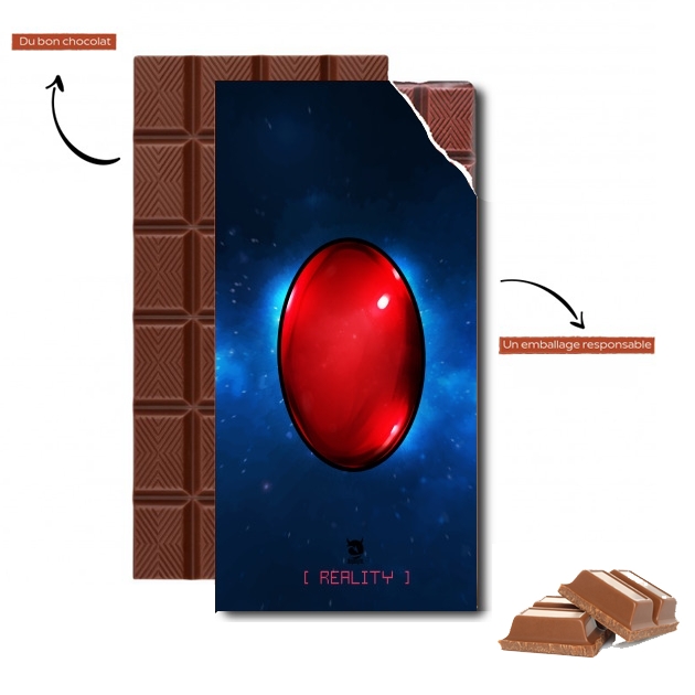 Tablette de chocolat personnalisé Infinity Gem Reality