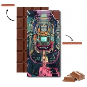 Tablette de chocolat personnalisé Inside ship space