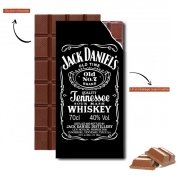 Tablette de chocolat personnalisé Jack Daniels Fan Design