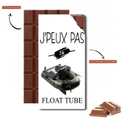 Tablette de chocolat personnalisé Je peux pas jai Float Tube