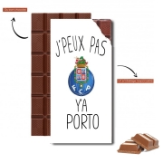 Tablette de chocolat personnalisé Je peux pas y'a Porto