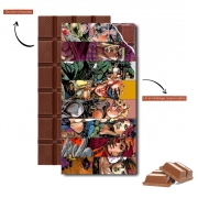 Tablette de chocolat personnalisé Jojo Manga All characters