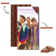 Tablette de chocolat personnalisé Jonas Brothers