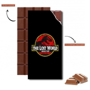 Tablette de chocolat personnalisé Jurassic park Lost World TREX Dinosaure