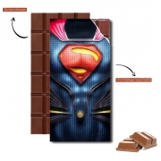 Tablette de chocolat personnalisé Kal-El Armor