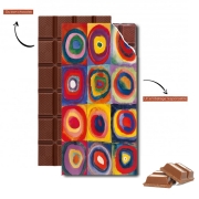 Tablette de chocolat personnalisé Kandinsky circles