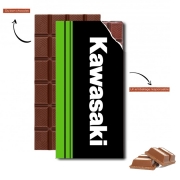 Tablette de chocolat personnalisé Kawasaki