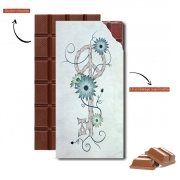 Tablette de chocolat personnalisé Key To Peace