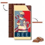 Tablette de chocolat personnalisé Killer Bee Propagana
