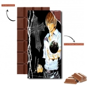 Tablette de chocolat personnalisé Kira Death Note