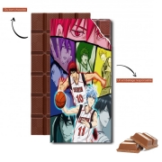 Tablette de chocolat personnalisé Kuroko no basket Generation of miracles