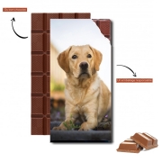 Tablette de chocolat personnalisé Labrador Dog