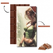 Tablette de chocolat personnalisé Lara  