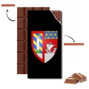 Tablette de chocolat personnalisé Le Touquet