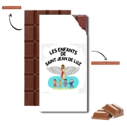 Tablette de chocolat personnalisé Les enfants de Saint Jean De Luz