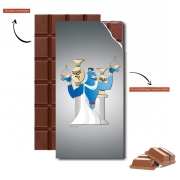 Tablette de chocolat personnalisé Zodiaque balance - Genie