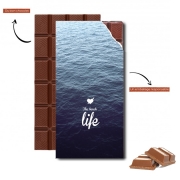 Tablette de chocolat personnalisé lifebeach