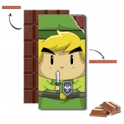 Tablette de chocolat personnalisé lINK