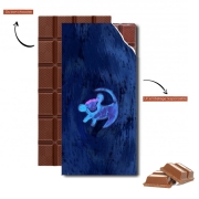 Tablette de chocolat personnalisé Roi lion Neon Symbole Three