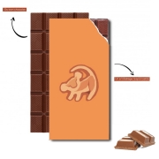 Tablette de chocolat personnalisé Lion King Symbol by Rafiki