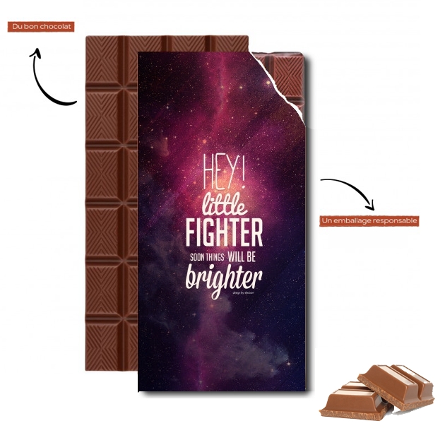 Tablette de chocolat personnalisé Little Fighter